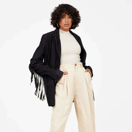 mauritius---tanny-rf-fringe-blazer---blackclearancemauritiusplum-bottom-34483140