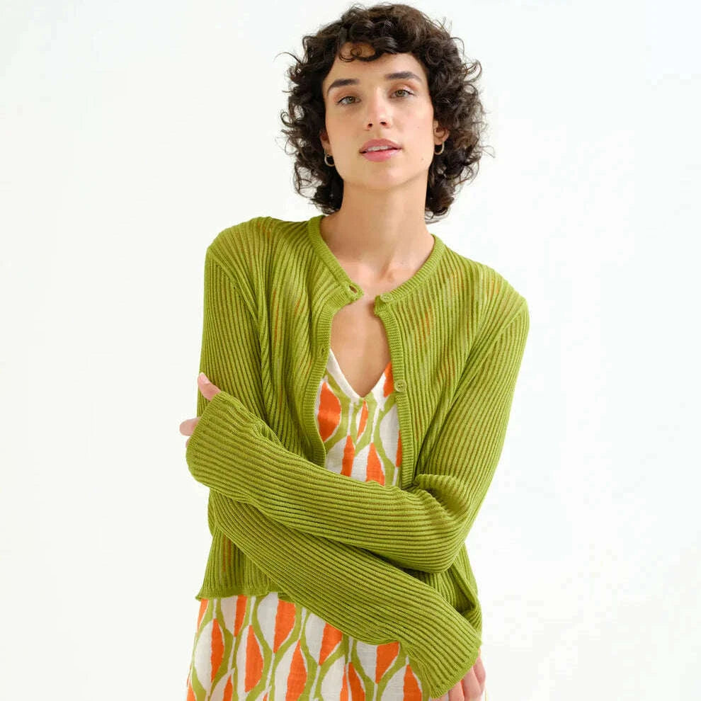 COMPANIA FANTASTICA Button Down Cardigan