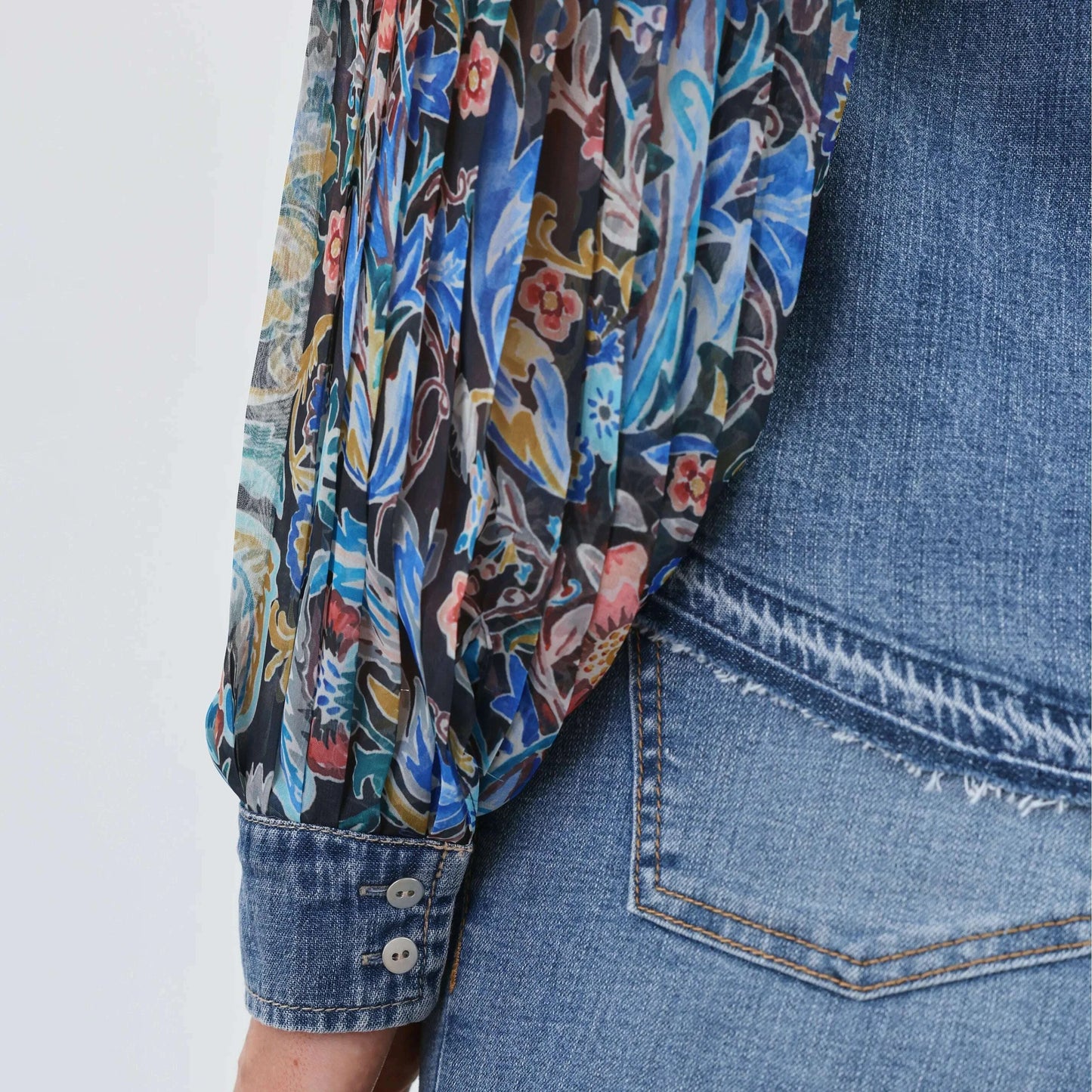 french-dressing-jeans---pleated-sleeve-chambray-shirt---watercolor-damaskclothingfrench-dressing-jeansplum-bottom-34483025