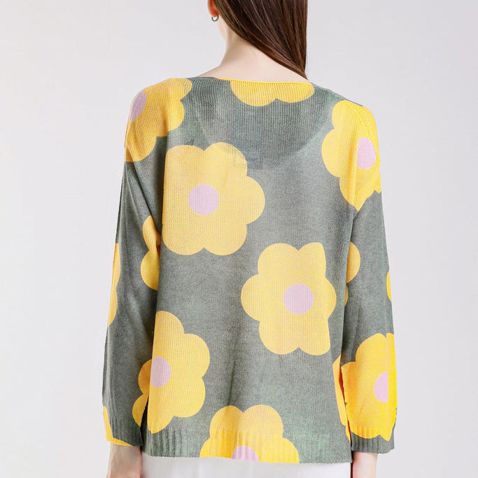 Tina Stephens- Daisy Light Sweater