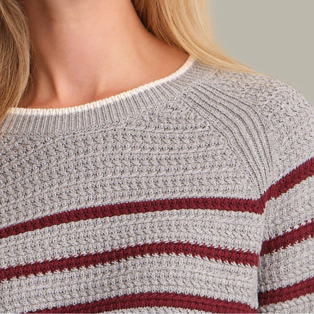 525 - BROOKE - Striped Pullover