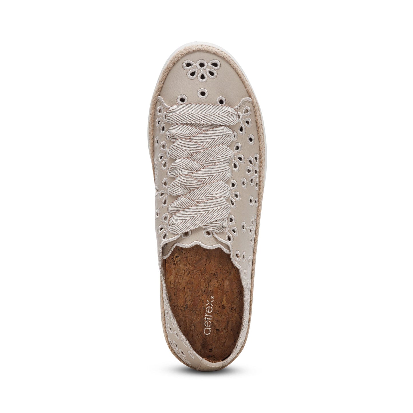 AETREX - CHARLOTTE LACE UP SNEAKER - Tan