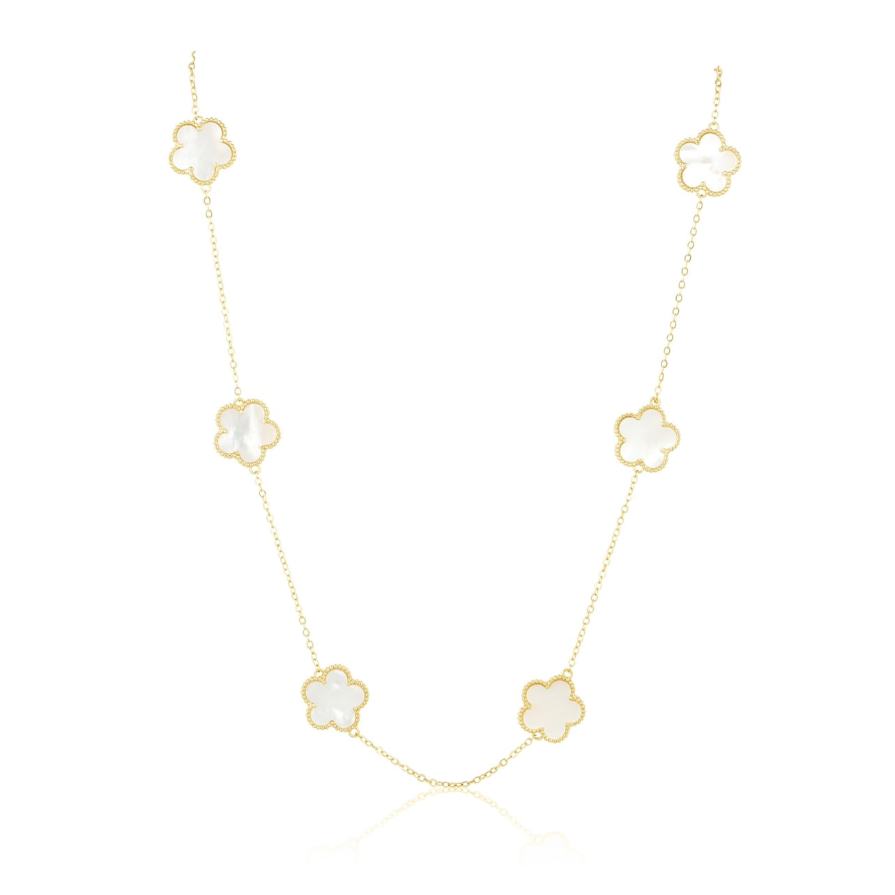 SAHIRA- ADELINE CLOVER NECKLACE-MOTHER