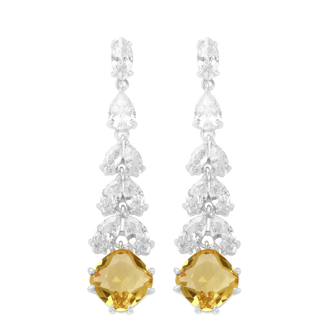 SAHIRA- SOLEIL-CZ-DROP-EARRING