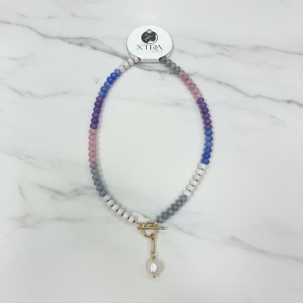 XTRA by Stacey - The Gemstone Candy Necklace Moonlit Bloom
