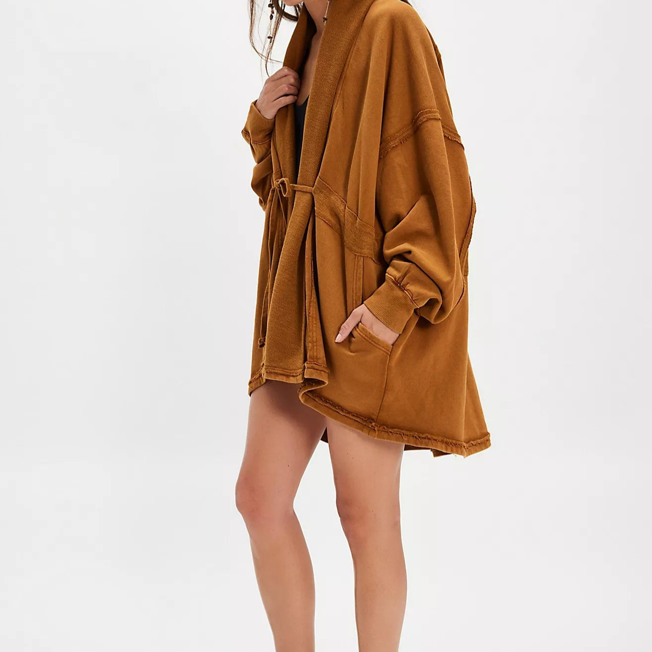 Free People - BOOTHBAY SWEATSHIRT - Chai Tea
