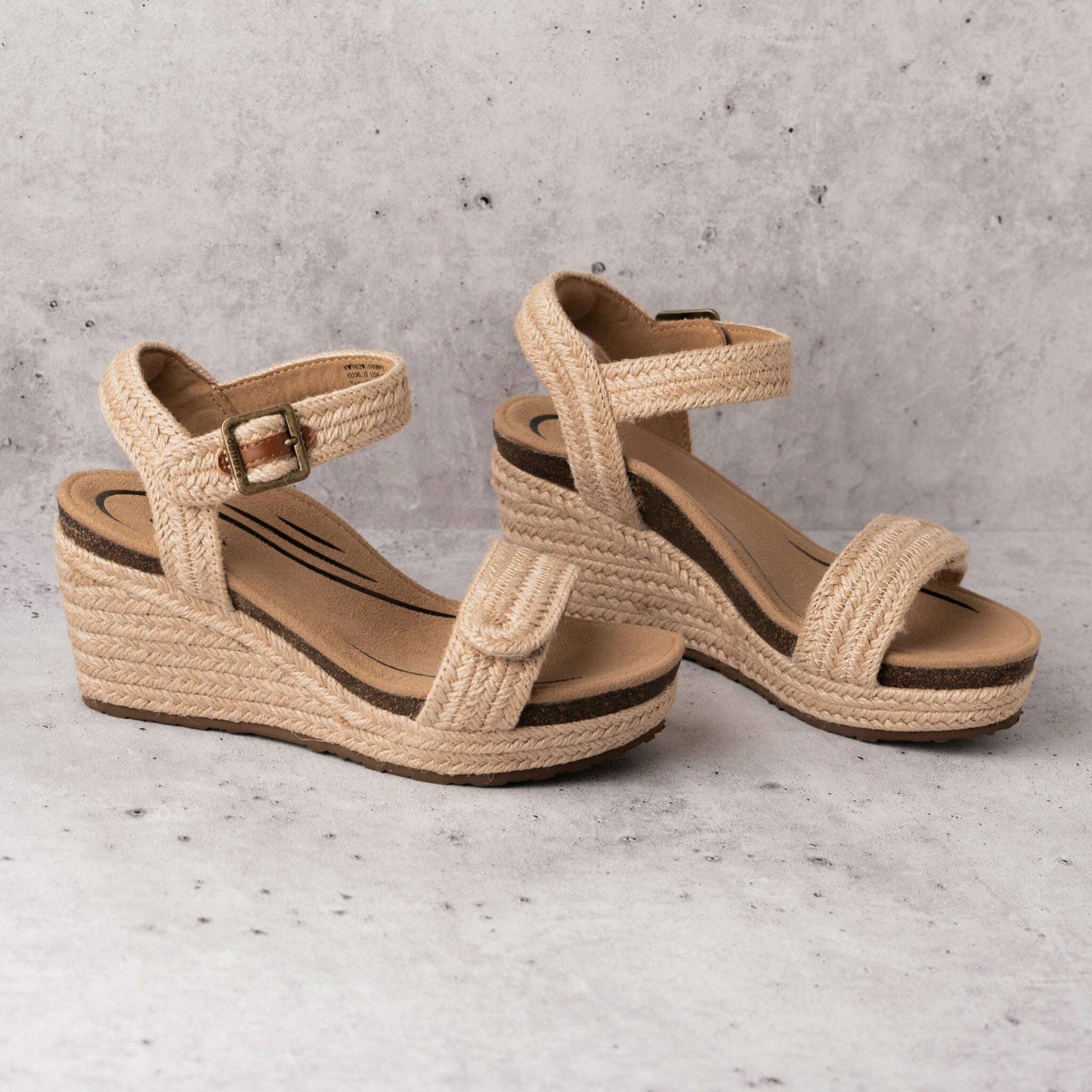 Aetrex - Sydney - Natural Jute, Sandals, AETREX, Plum Bottom