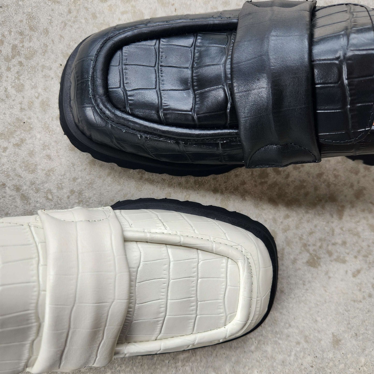 All Black - Banded Lugg Loafer, Loafers, ALL BLACK, Plum Bottom