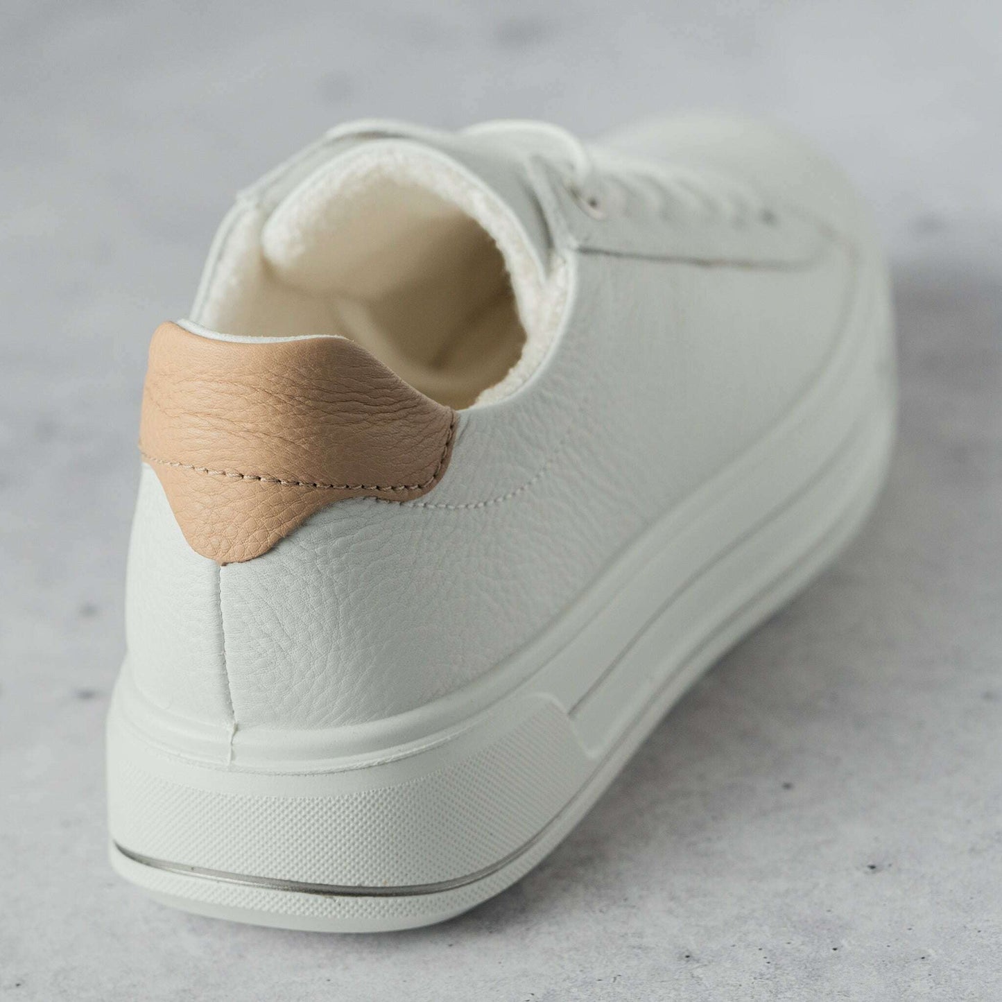 ARA - 23003-04 Carol - White/Taupe, Sneakers, Ara, Plum Bottom