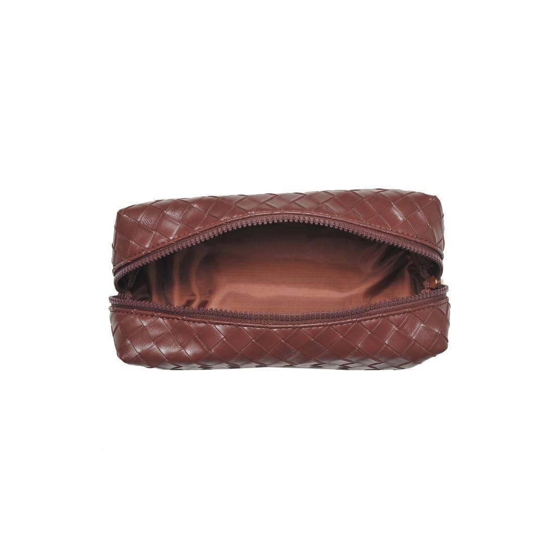 Urban Expressions - Weave & Wander Cosmetic Pouch: Gold