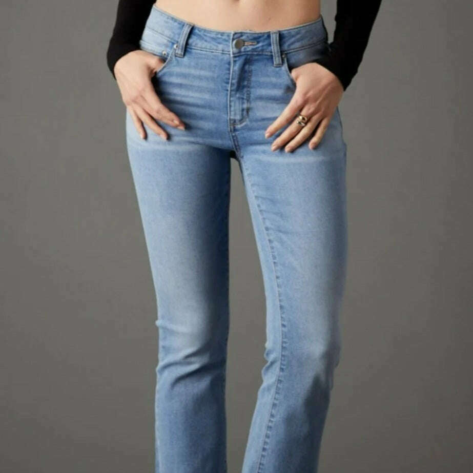 Blue Revival - Recycled Ava Mid Rise Crop Boot Jean - Athens, Pants, BLUE REVIVAL, Plum Bottom