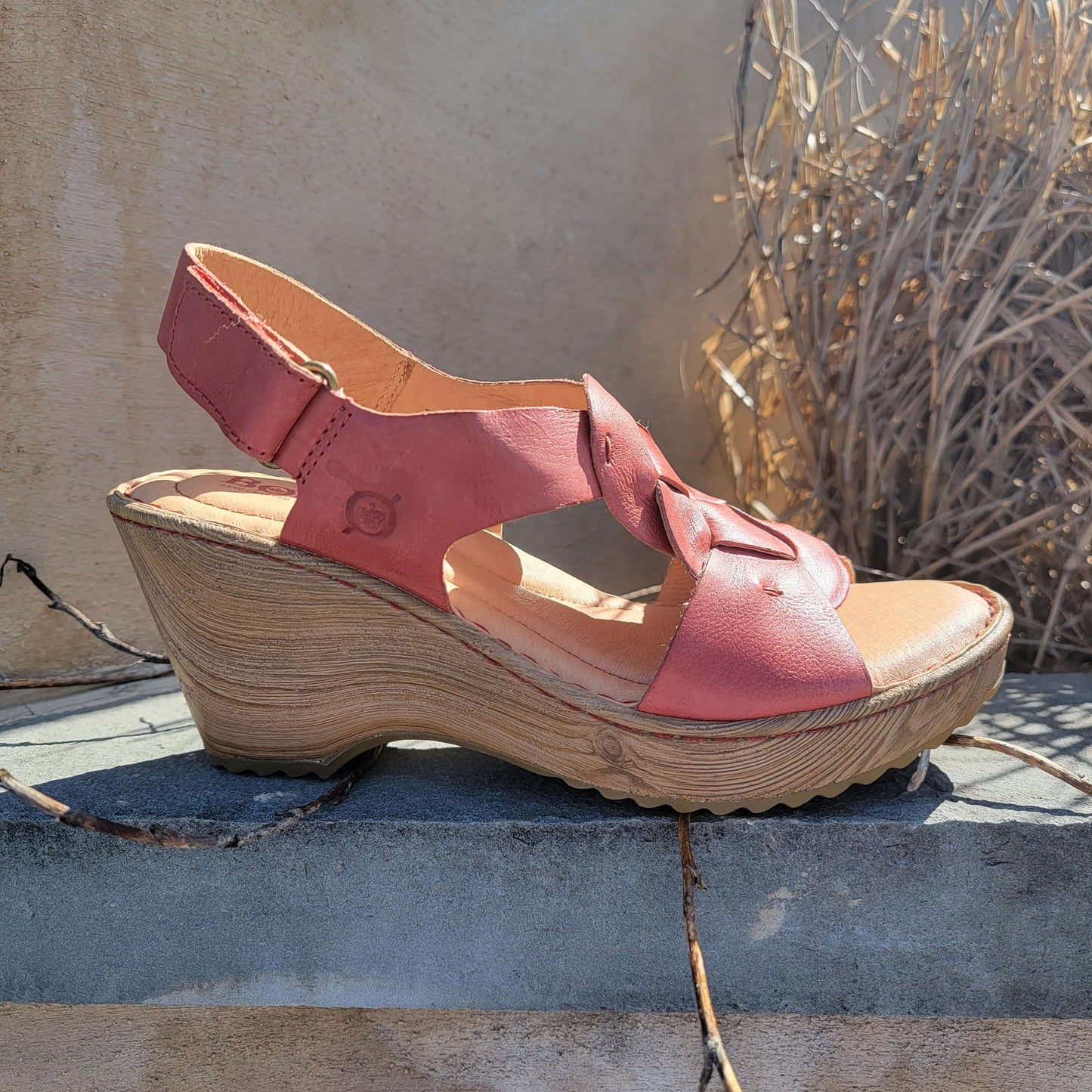 Børn - Nina, Sandals, BORN, Plum Bottom