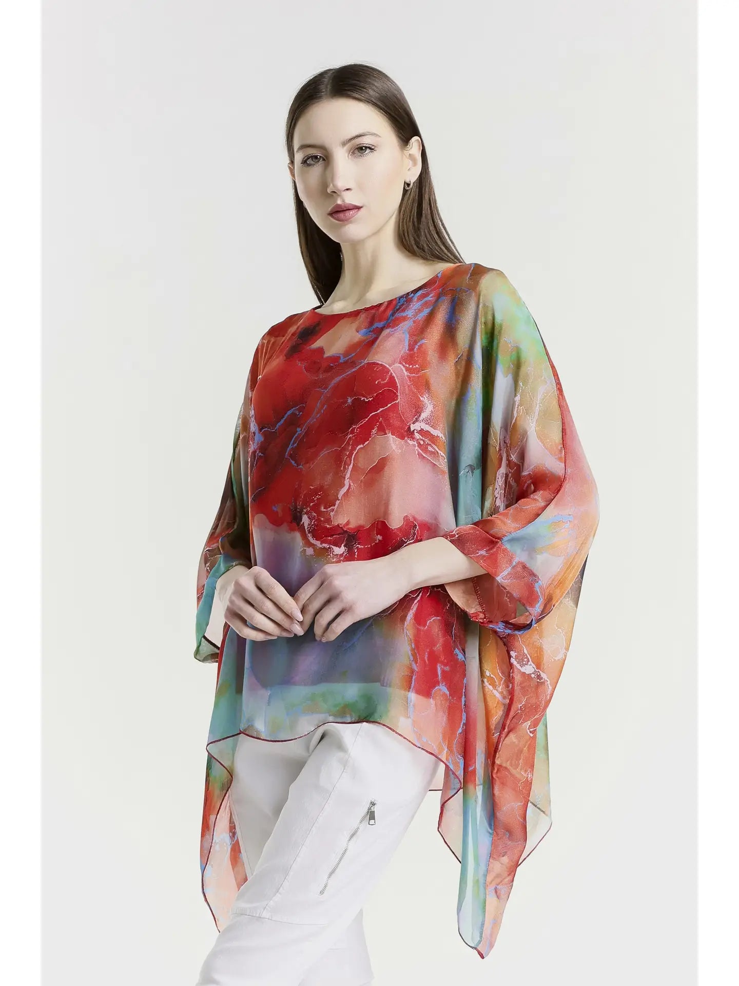 Tina Stephens- Sofia Geode Silk Kaftan