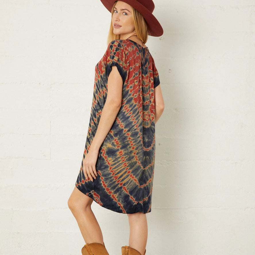 RIVER + SKY - Brooklyn Dress - Tigers Eye