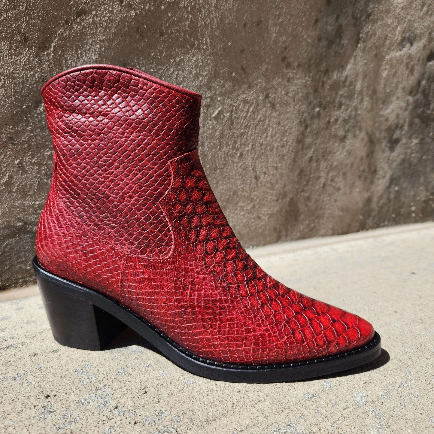 Bueno - Valery, Boots, Bueno, Plum Bottom