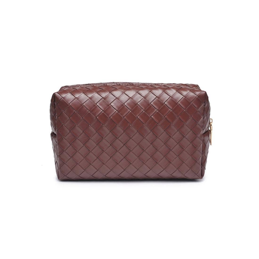 Urban Expressions - Weave & Wander Cosmetic Pouch: Gold