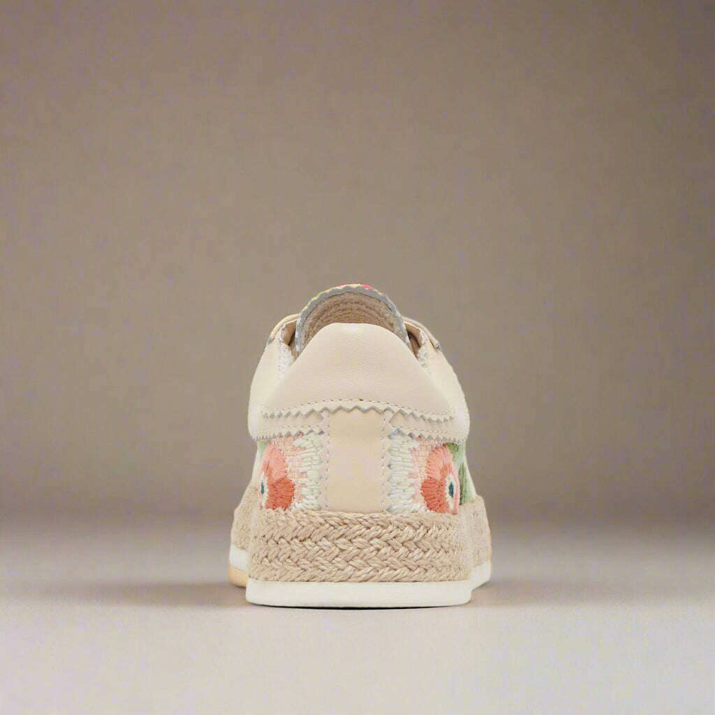 DOLCE VITA - Azalia - Pink Floral Raffia*, Sneakers, Dolce Vita, Plum Bottom