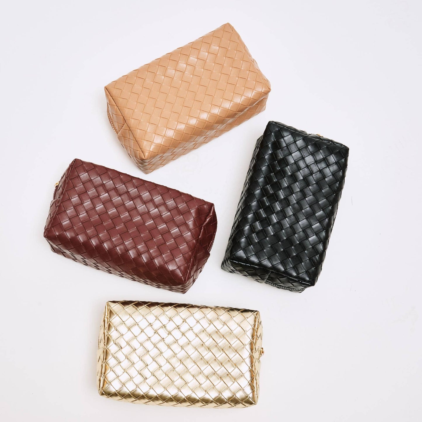 Urban Expressions - Weave & Wander Cosmetic Pouch: Black
