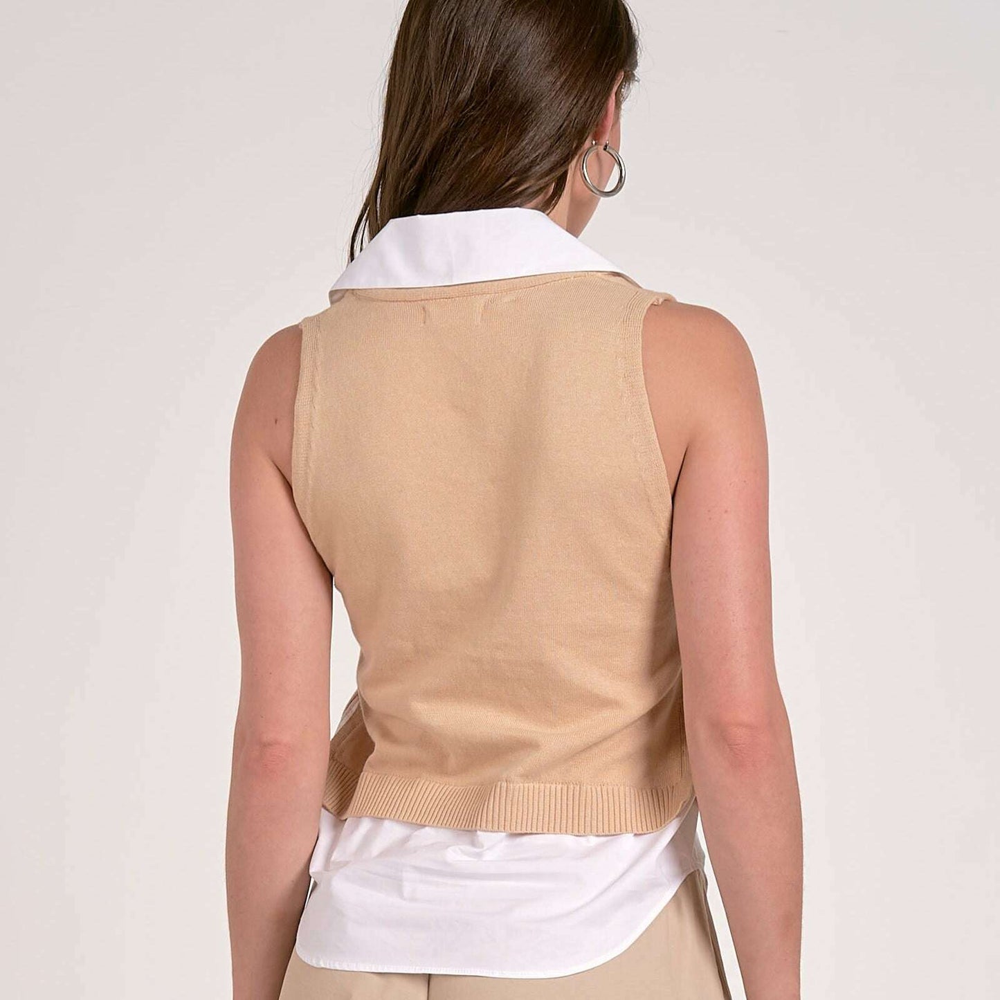 ELAN - Orly Top - Nude, Tops, ELAN, Plum Bottom
