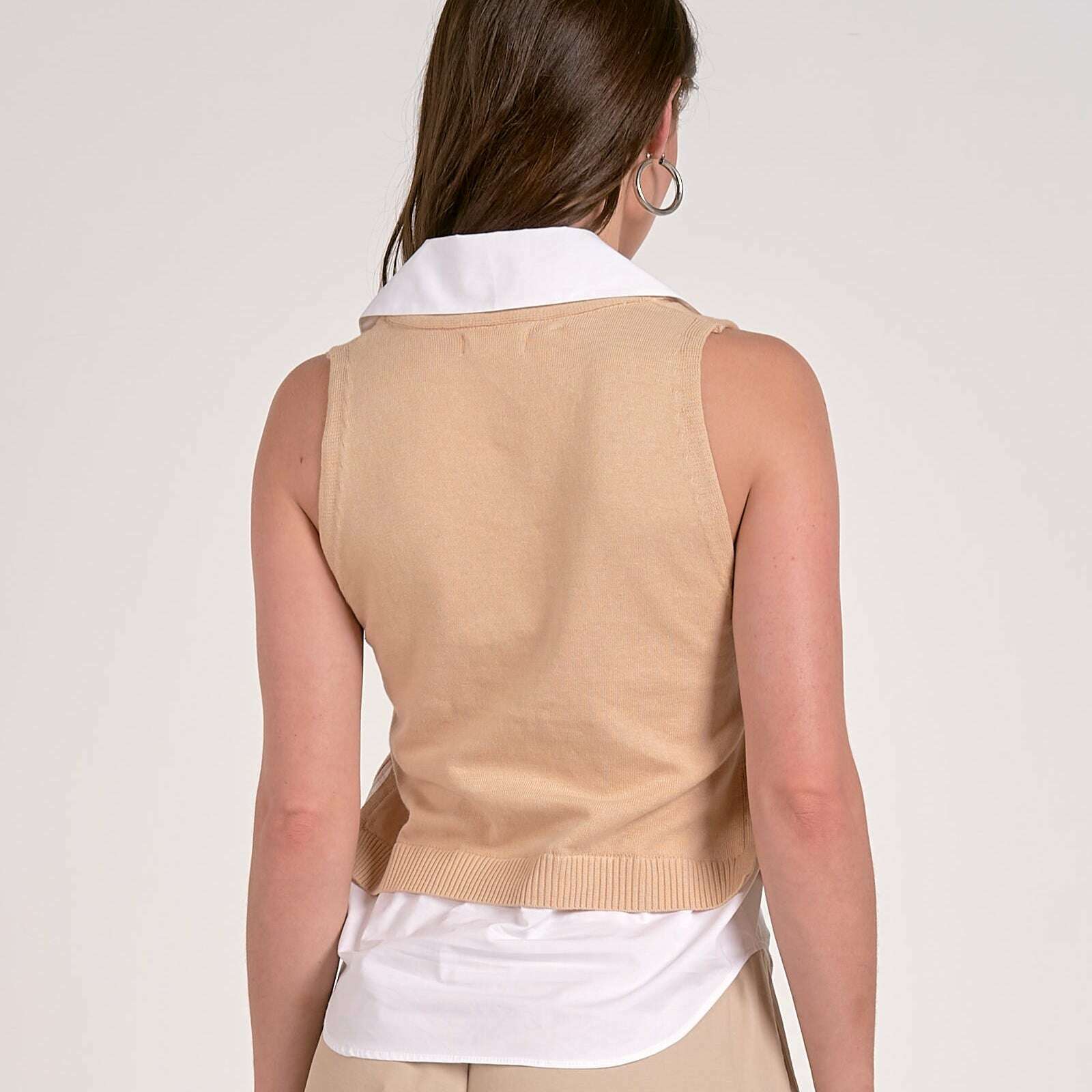 ELAN - Orly Top - Nude, Tops, ELAN, Plum Bottom