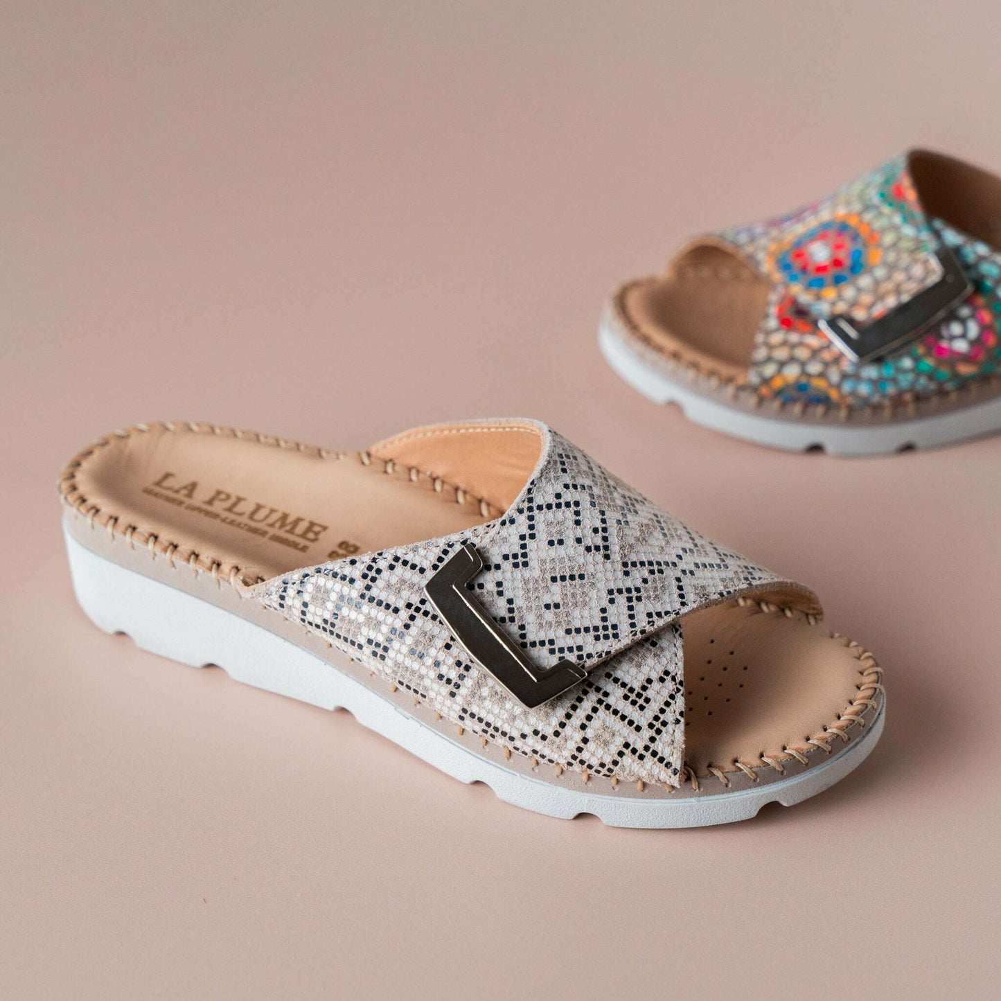 Eric Michael - Agua, Sandals, Eric Michael, Plum Bottom