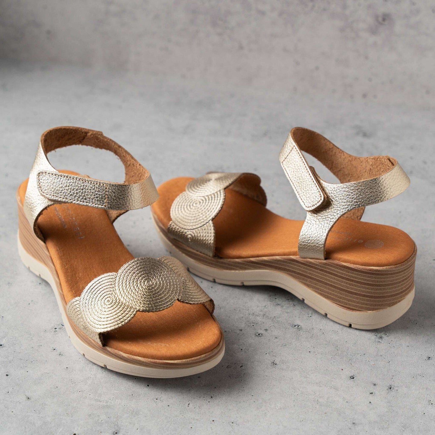 Eric Michael - Honey, Sandals, Eric Michael, Plum Bottom