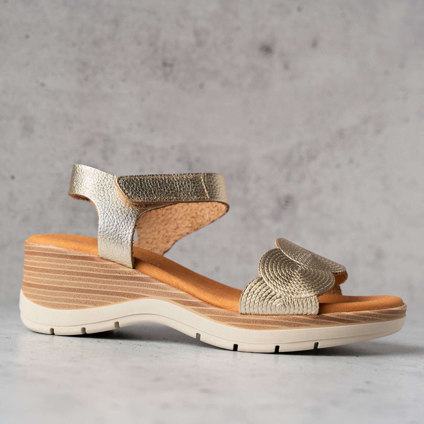 Eric Michael - Honey, Sandals, Eric Michael, Plum Bottom