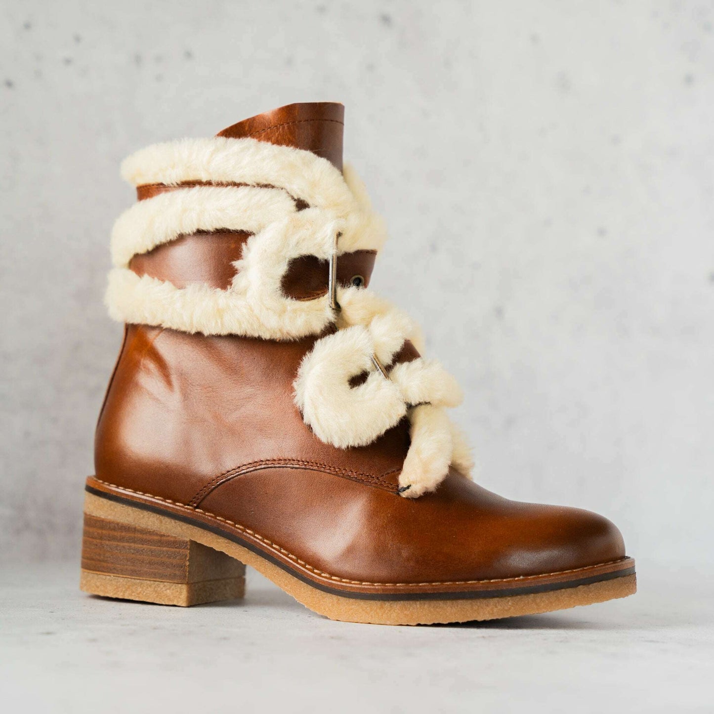 Eric Michael - Justina, Boots, Eric Michael, Plum Bottom
