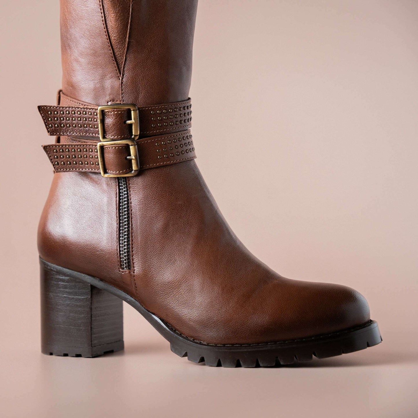 Eric Michael - Mariska, Boots, Eric Michael, Plum Bottom