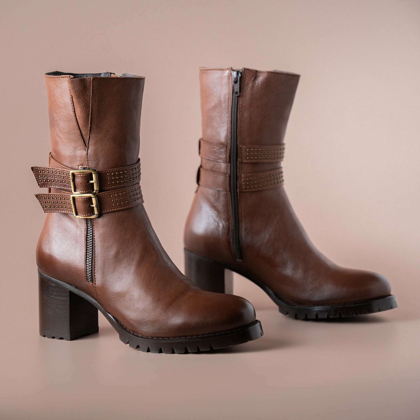 Eric Michael - Mariska, Boots, Eric Michael, Plum Bottom