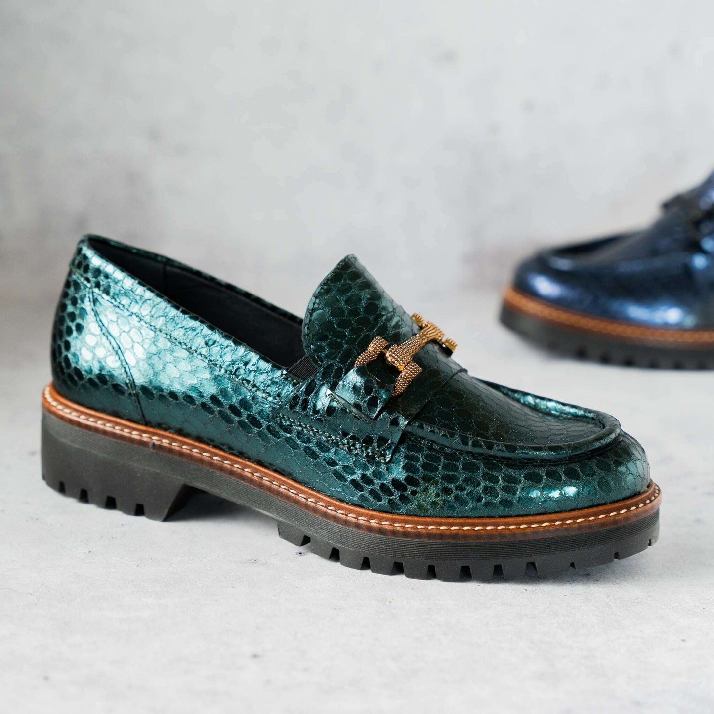 Eric Michael - Sanabel, Loafers, Eric Michael, Plum Bottom