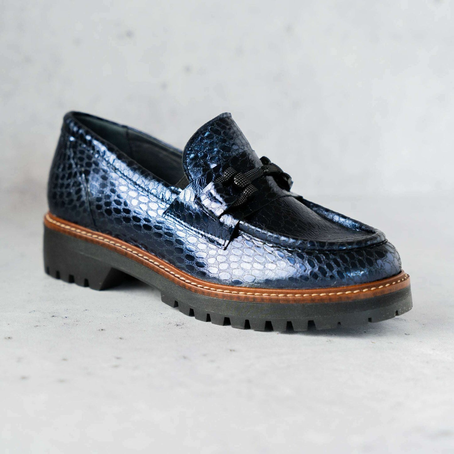 Eric Michael - Sanabel, Loafers, Eric Michael, Plum Bottom