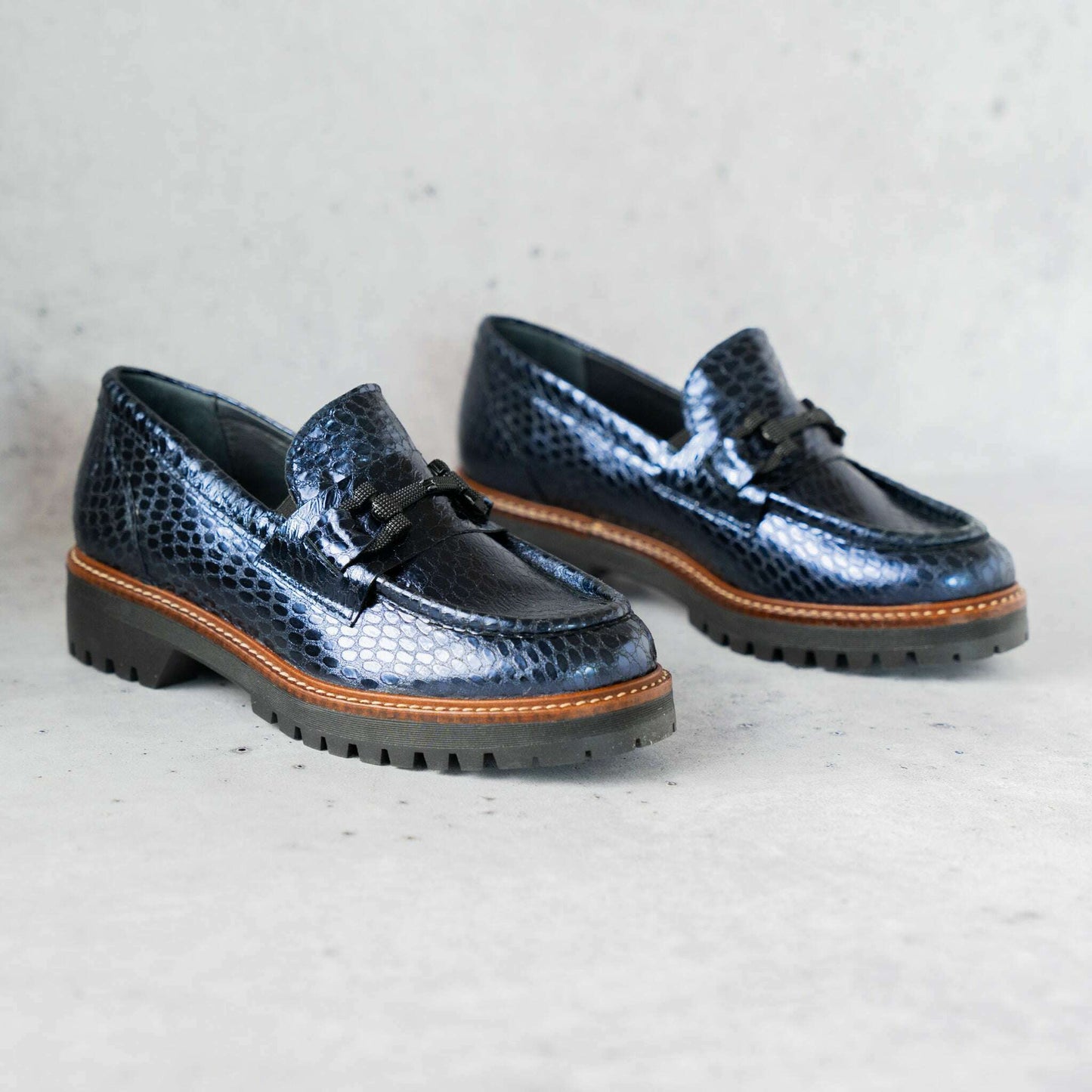 Eric Michael - Sanabel, Loafers, Eric Michael, Plum Bottom