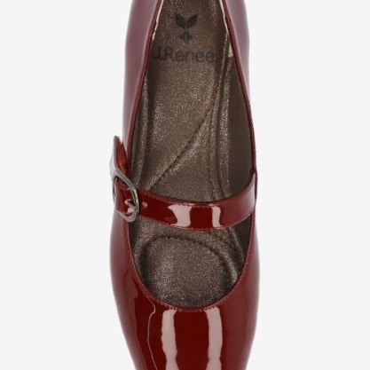 J. RENEE- Faron in Dark Cherry Patent
