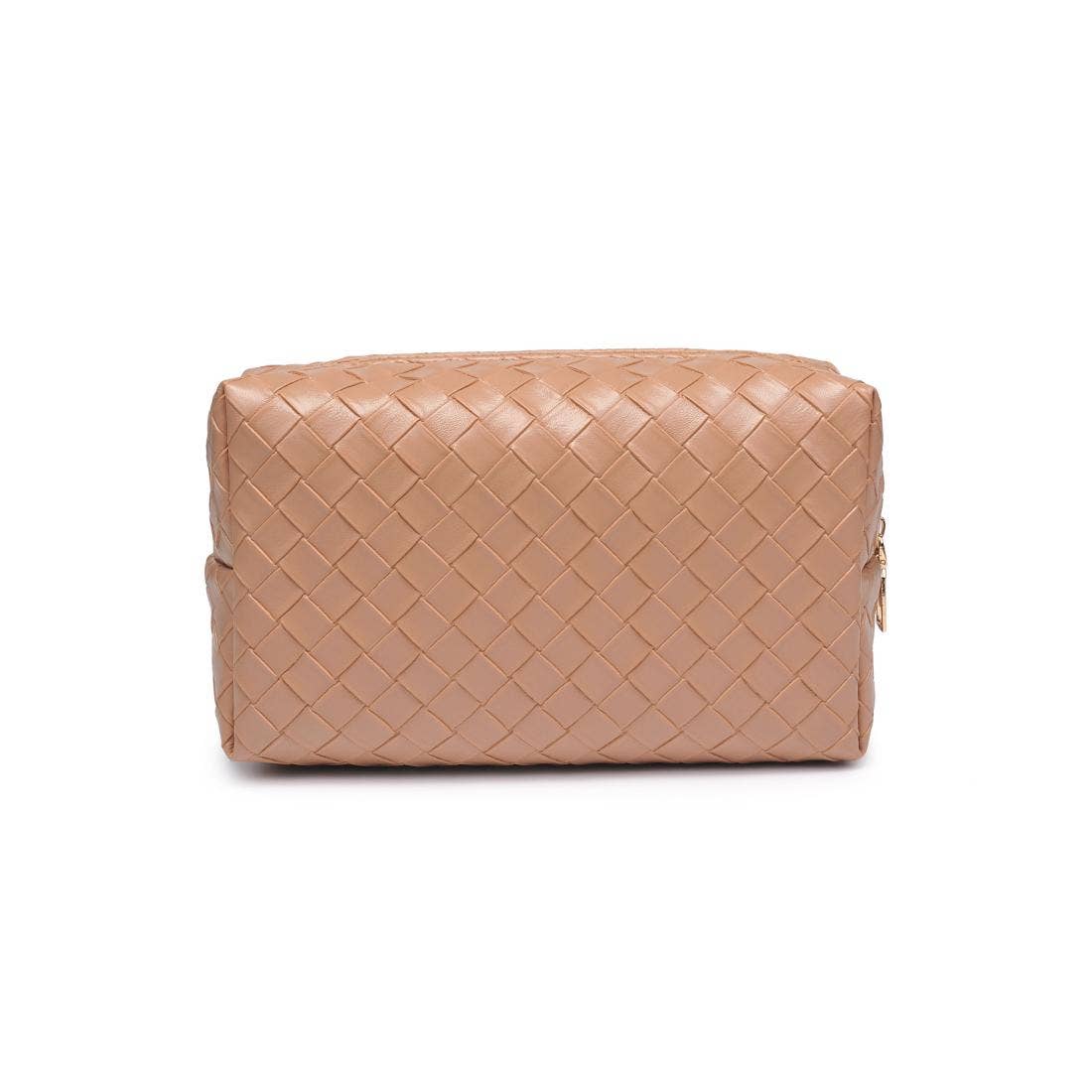 Urban Expressions - Weave & Wander Cosmetic Pouch: Gold