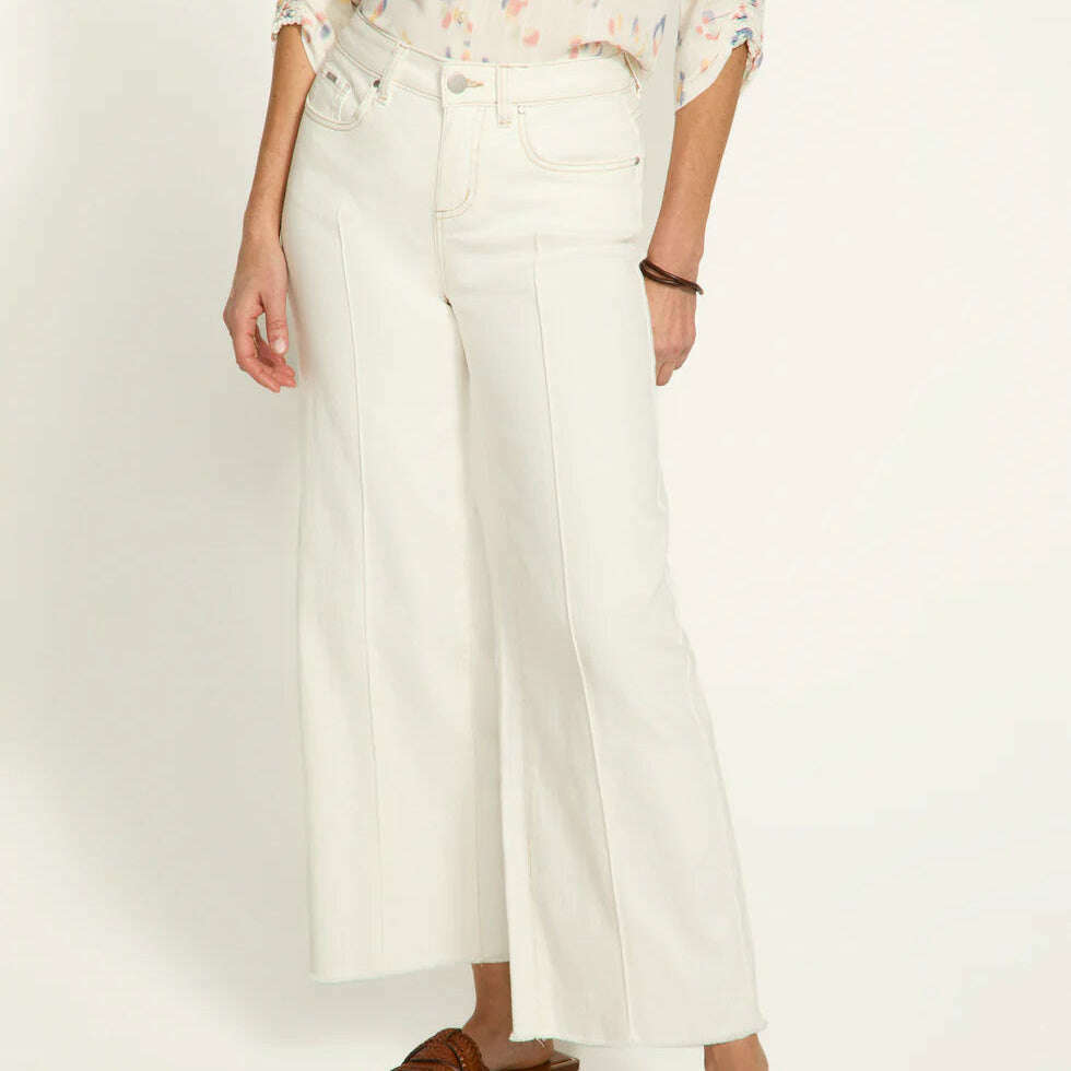 FDJ - OLIVIA - Ivory, Pants, FRENCH DRESSING JEANS, Plum Bottom