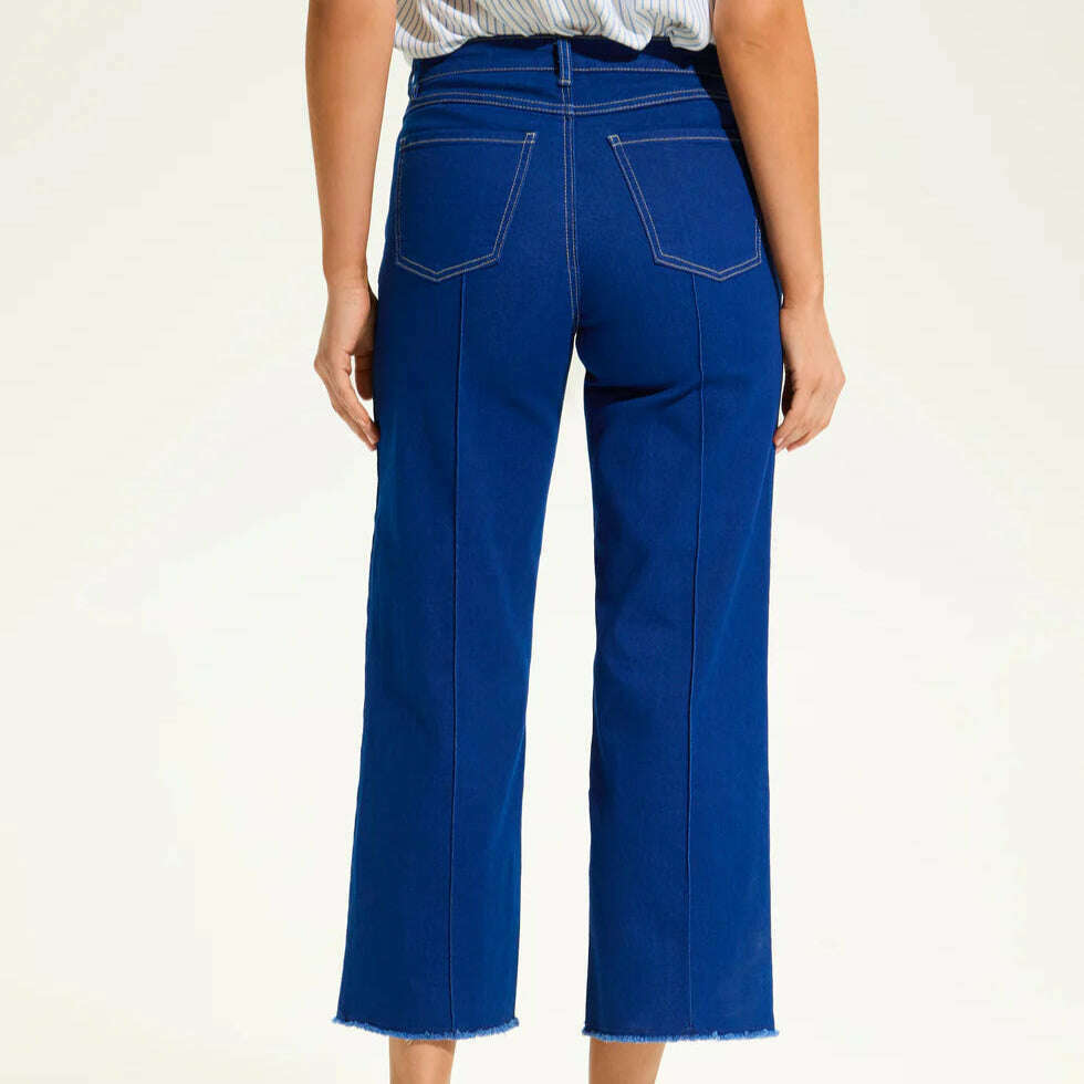 FDJ - OLIVIA - True Blue, Pants, FRENCH DRESSING JEANS, Plum Bottom