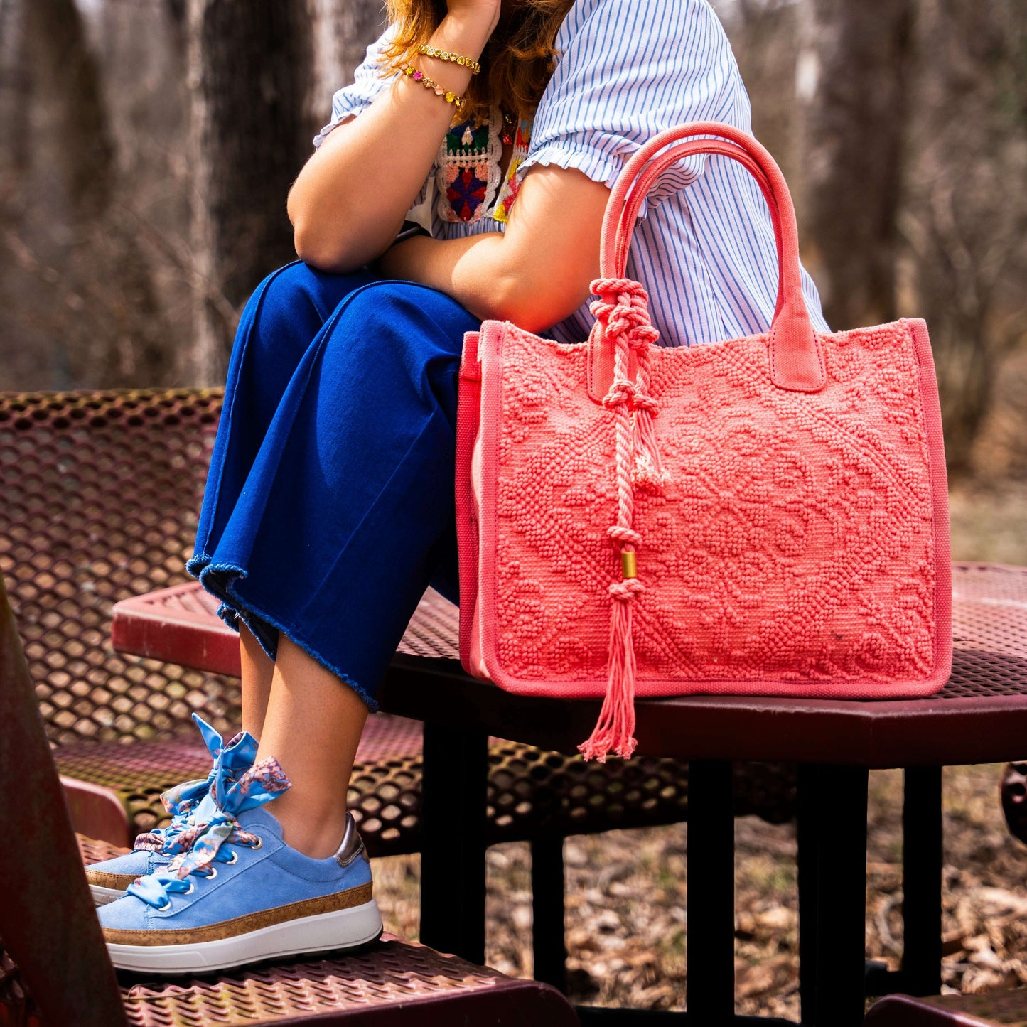 FDJ - OLIVIA - True Blue, Pants, FRENCH DRESSING JEANS, Plum Bottom