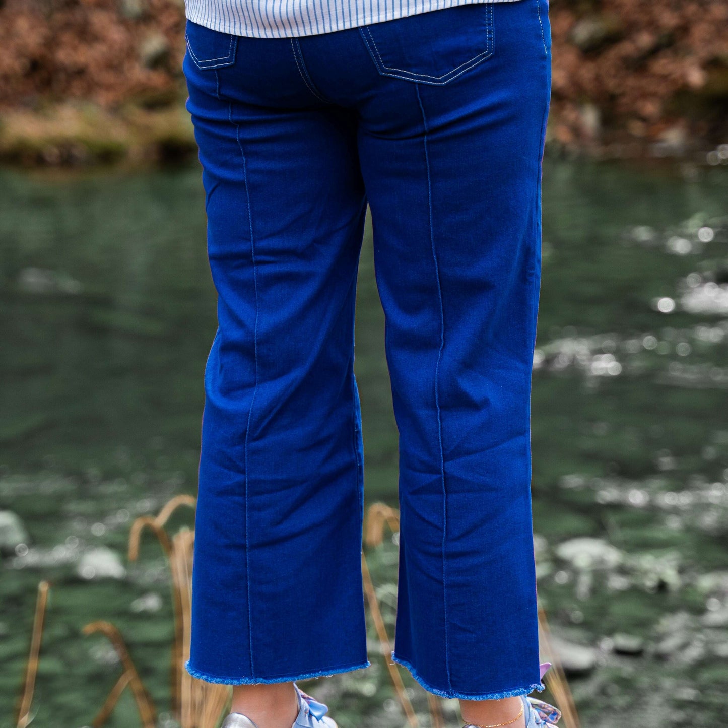 FDJ - OLIVIA - True Blue, Pants, FRENCH DRESSING JEANS, Plum Bottom