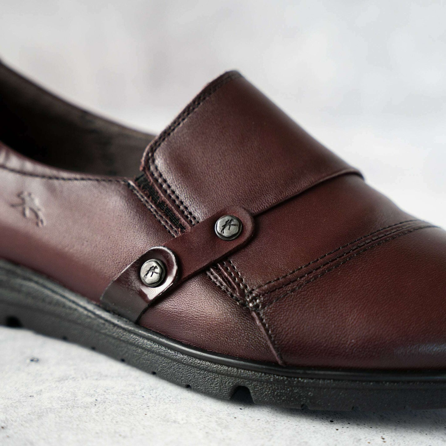 Fluchos - F1567, Loafers, FLUCHOS, Plum Bottom