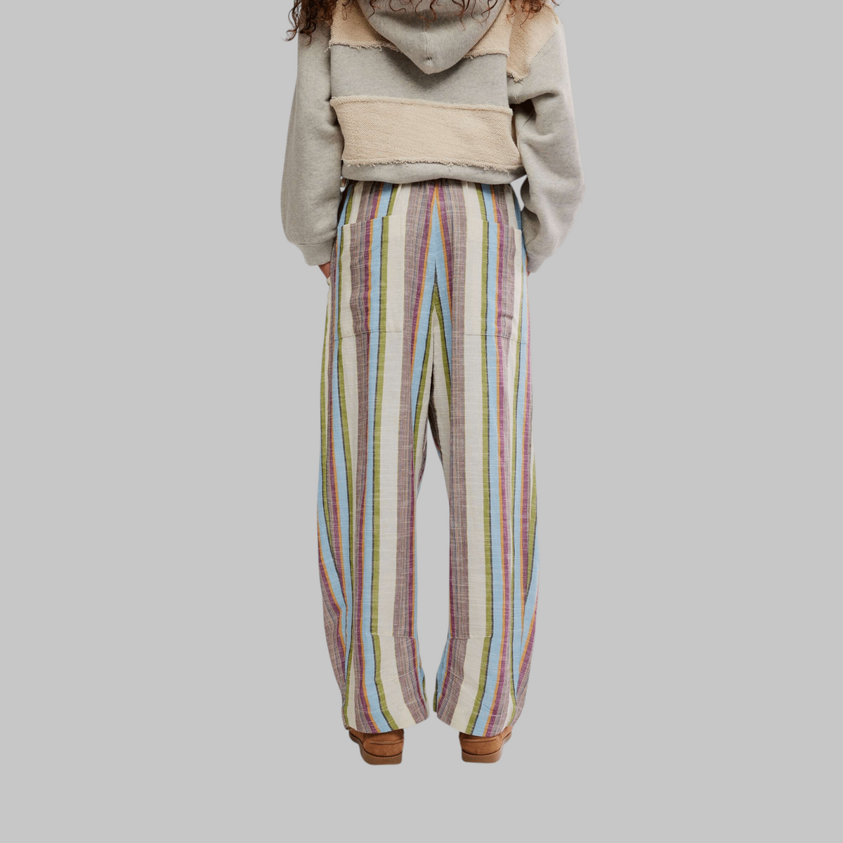 FREE PEOPLE Chambers Laidback Stripe Ivory Combo, CLOTHING, Free People, Plum Bottom