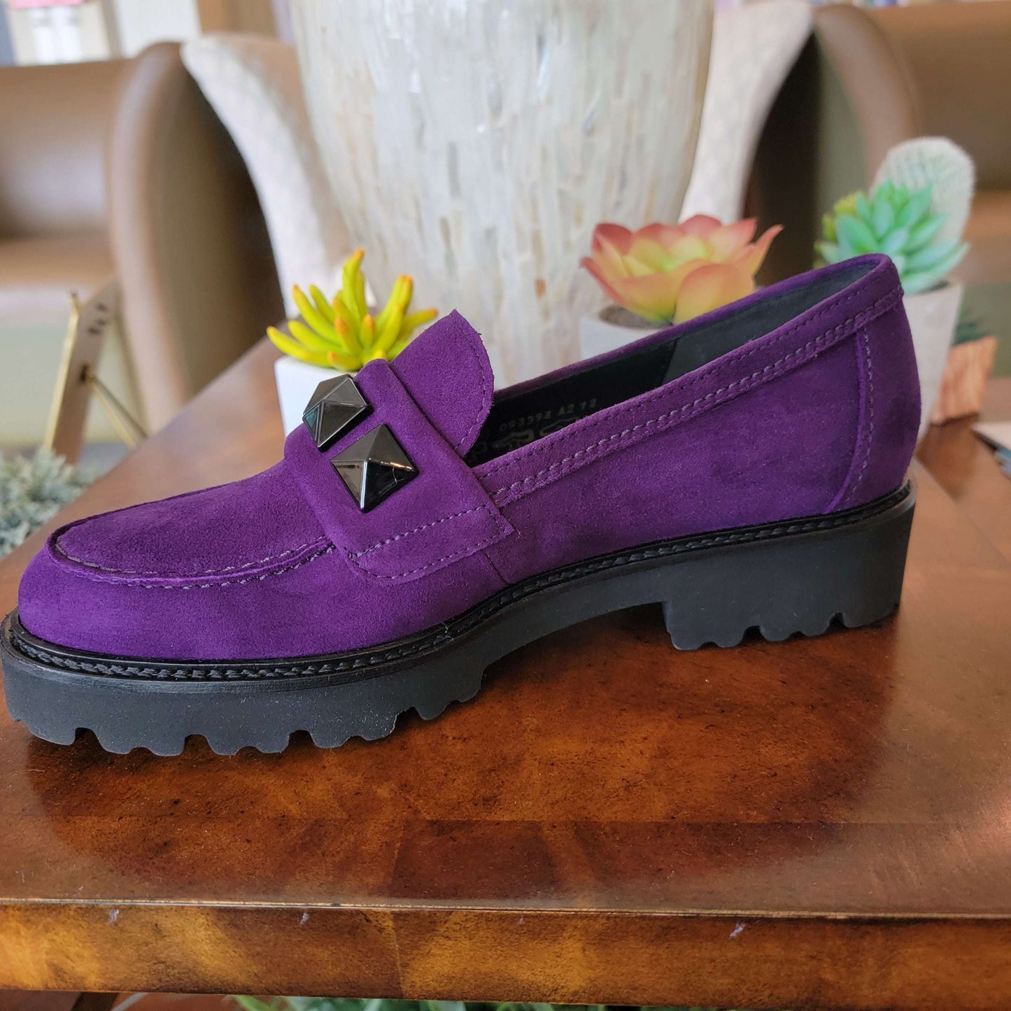 Gabor - 35.243.13, Loafers, Gabor, Plum Bottom