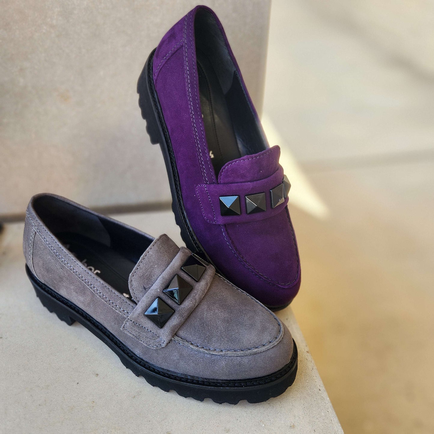 Gabor - 35.243.13, Loafers, Gabor, Plum Bottom