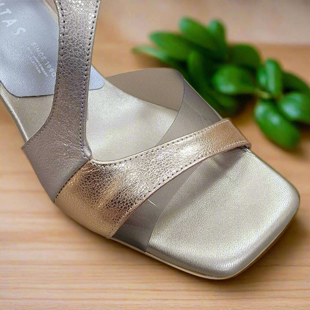 Hispanitas - Danielle Heeled Sandal - Rame/Cave/Silver, Sandals, Hispanitas, Plum Bottom