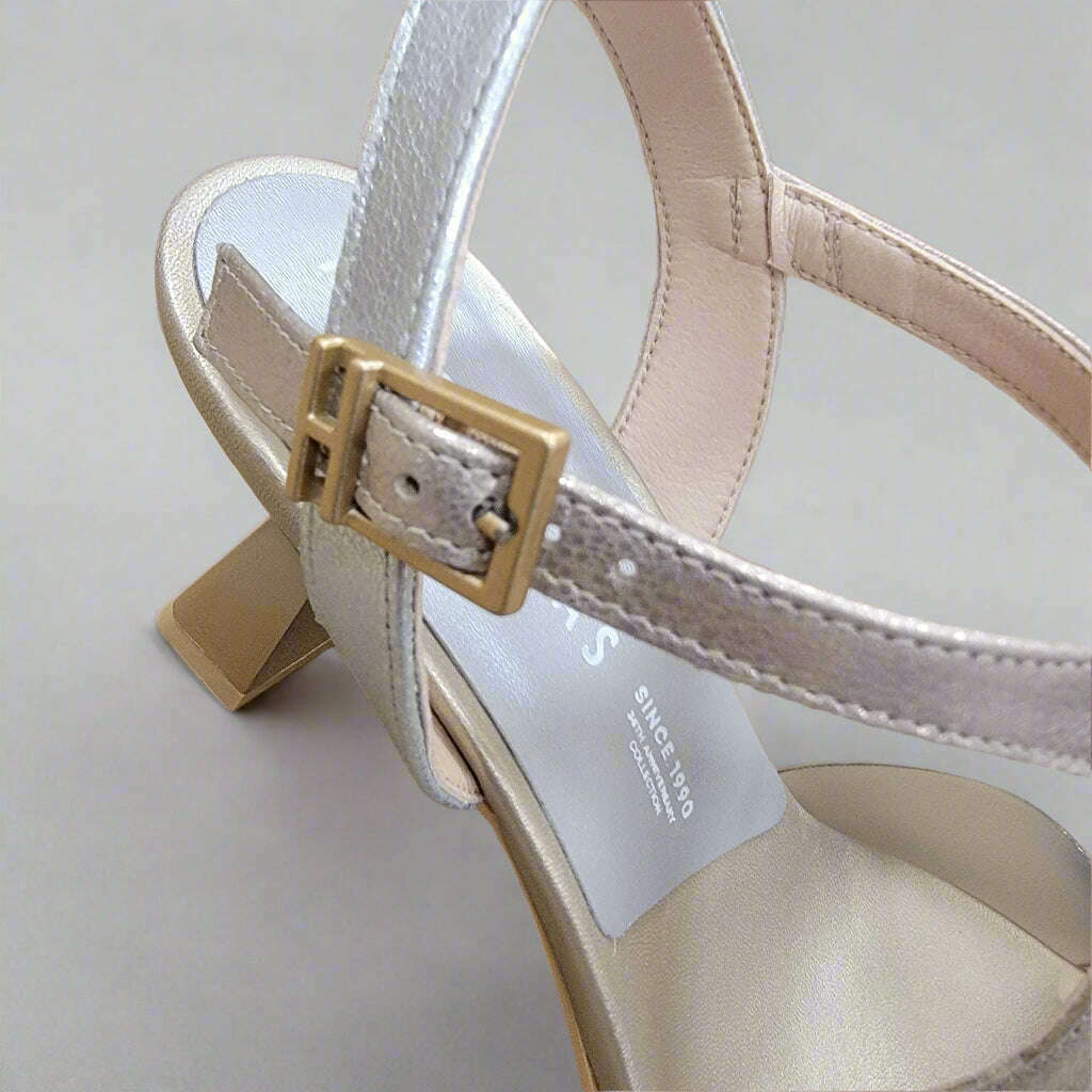 Hispanitas - Danielle Heeled Sandal - Rame/Cave/Silver, Sandals, Hispanitas, Plum Bottom