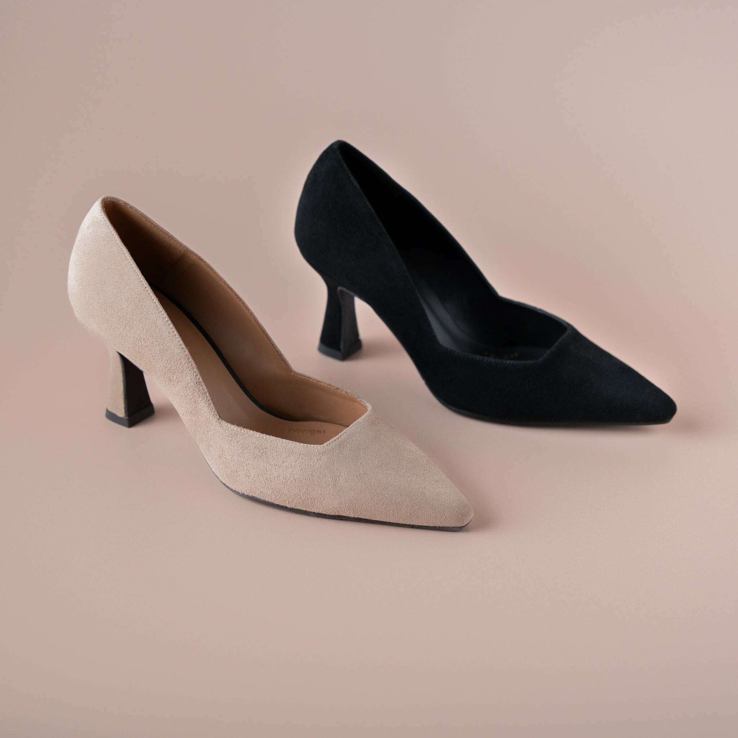 LODI - Genius - Black Suede, Pumps, LODI, Plum Bottom