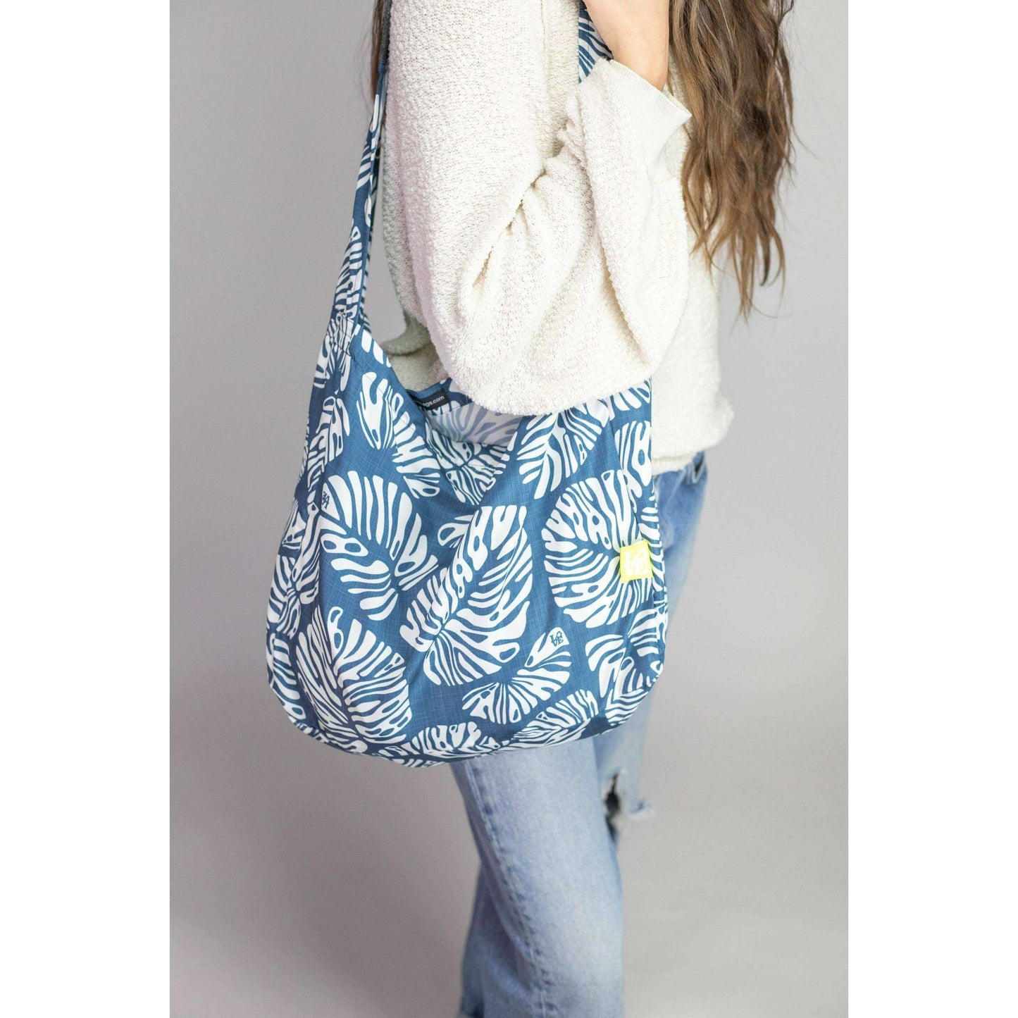 LOVE BAGS Stash It Tote Bag Turtle Bay, ACCESSORIES, Love Bags, Plum Bottom