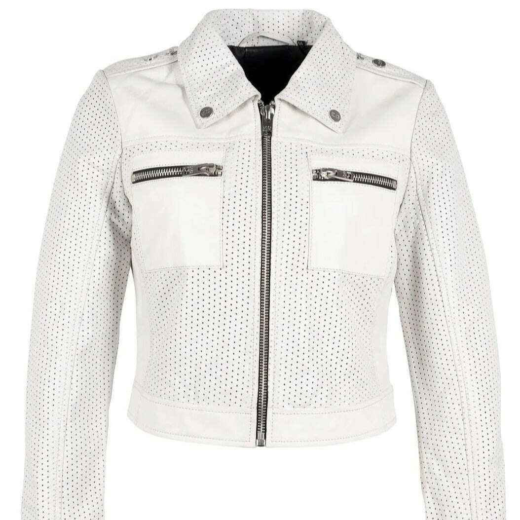 Mauritius - Shala Jacket - White, Jackets, MAURITIUS, Plum Bottom