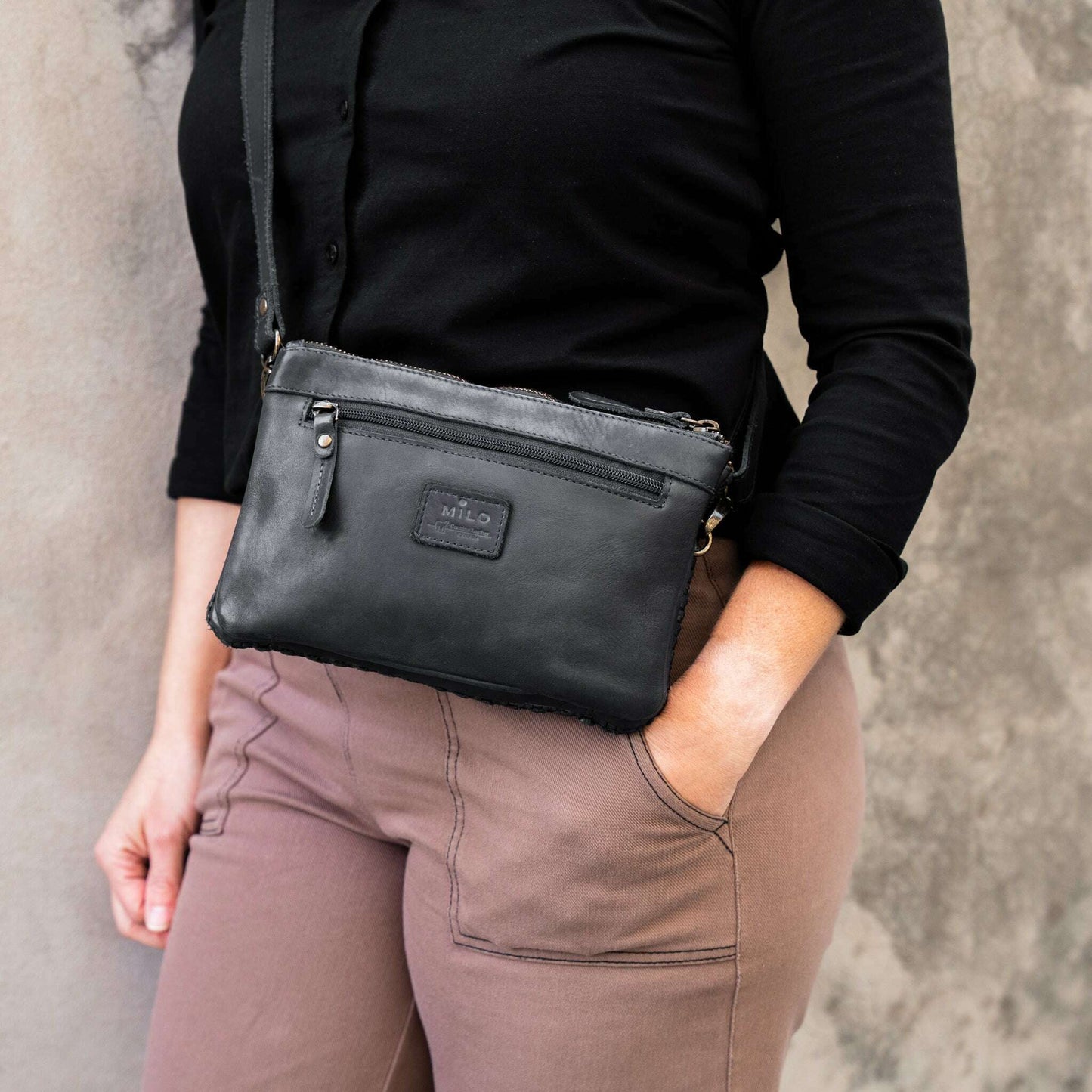 Milo - 81 Anais, Handbags, milo, Plum Bottom