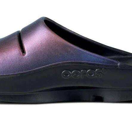 OOFOS - OOAHH LUXE - Midnight Spectre, Sandals, OOFOS, Plum Bottom